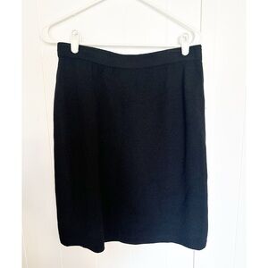 St. John knit skirt black